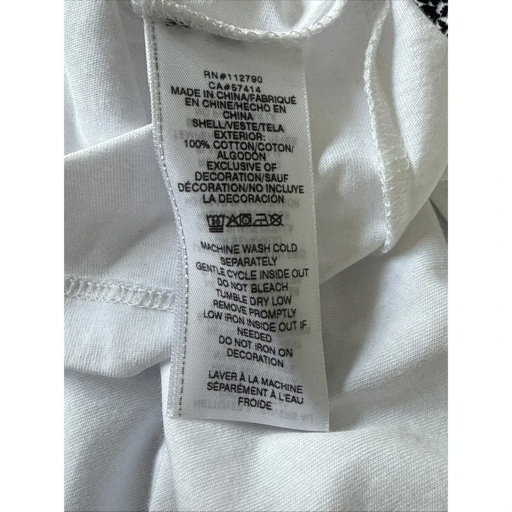 True Religion Short Sleeve‎ Tee Shirt 2XL 100% Cotton Optic White Buddha Face